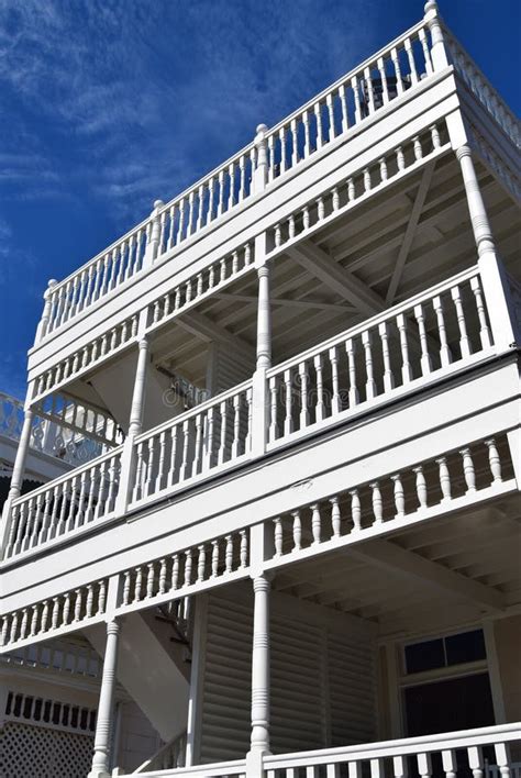 Victorian Architecture in Cape May, New Jersey. Stock Image - Image of ...