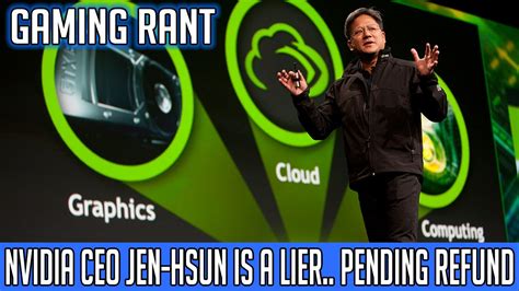 GAMING RANT Nvidia CEO Lies To Consumers About The GTX 970 YouTube