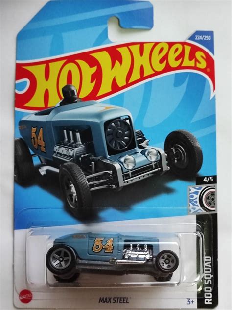 Max Steel Rod Squad Hot Wheels Mattel Hct Id