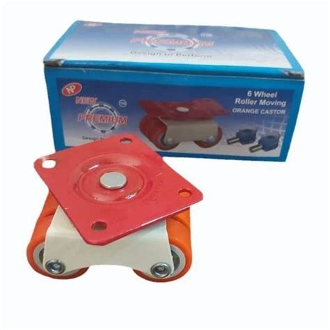 X Rubber Inch Six Wheel Caster Set At Rs Set In Indore Id