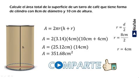 C Mo Calcular El Volumen De Un Cilindro Ejemplos Resueltos Printable