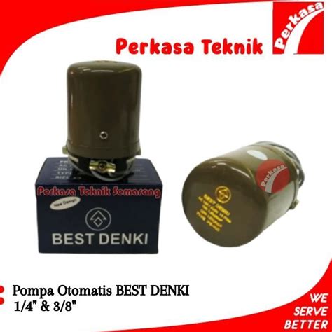 BEST DENKI OTOMATIS POMPA AIR 1 4 Inch DRAT KECIL DAN 3 8 Inch DRAT