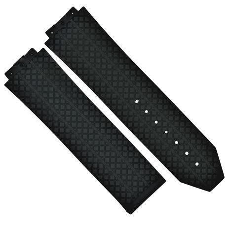 Replacement Mm Rubber Band Strap Clasp Fit Hublot Big Bang Mm