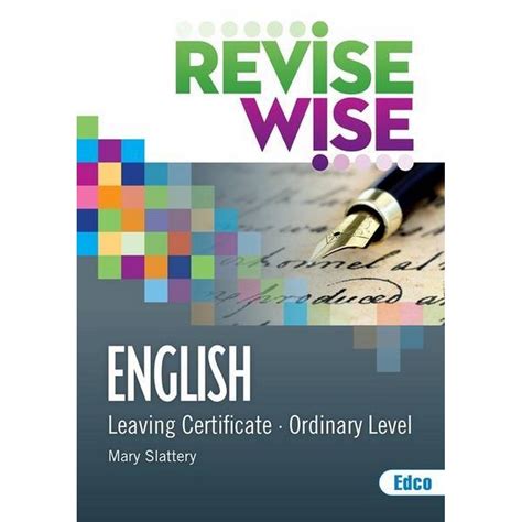 REVISE WISE LEAVING CERT ENGLISH ORDINARY LEVEL ABC Books