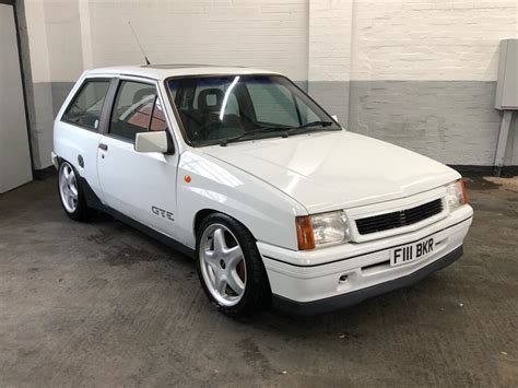 1988 Vauxhall Nova Gte I £11,990