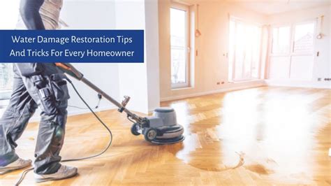 Water Damage Restoration Tips And Tricks For Every Homeowner