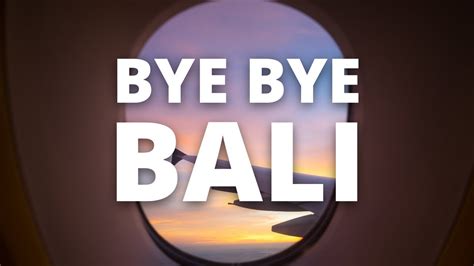 Bye Bye Bali 🥲👋🏼 Volvemos A Barcelona Youtube