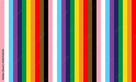 Gay Pride Pride Background With LGBTQ Pride Flag Colours Rainbow