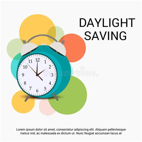 Daylight Saving Time Ilustração Stock Ilustração De Extremidade 87681960