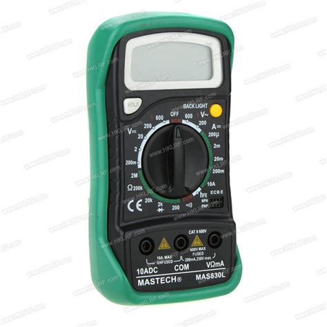 Mastech Mas L Dmm Digital Multimeters Dc Current Resistance Ac Dc