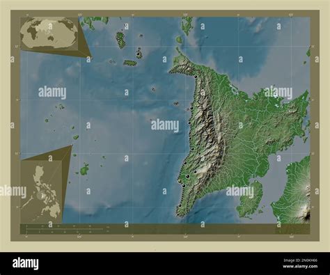 Antique Province Of Philippines Elevation Map Colored In Wiki Style