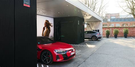 Audi Opens New Charging Hub In Frankfurt Automotive Leading Women