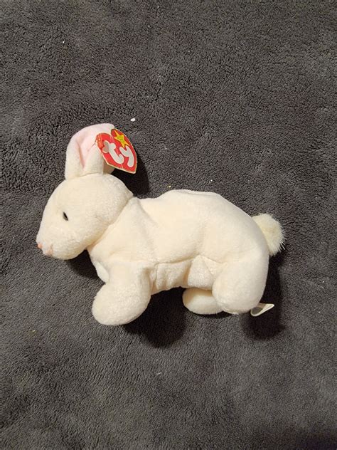 Ty Beanie Baby Nibbler The Rabbit Dob April 6 1998 Etsy