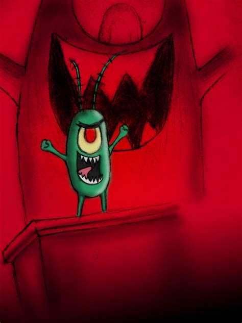 Big Evil Plankton By Lawleighette On Deviantart