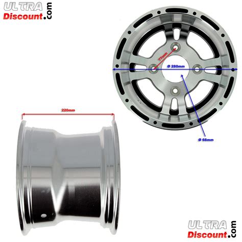 Alufelge hinten für Quad Shineray 250ST 9E Ersatz Shineray 250 STIXE