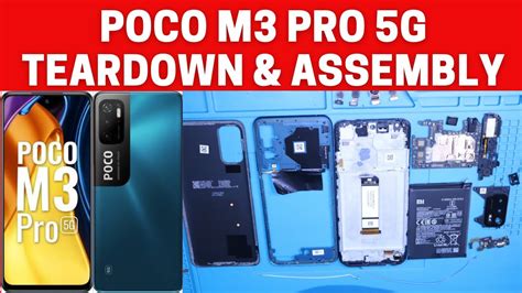 Poco M3 Pro 5g Teardown And Assembly Ics In Details Youtube