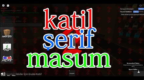 Katil Şerif Masum roblox YouTube