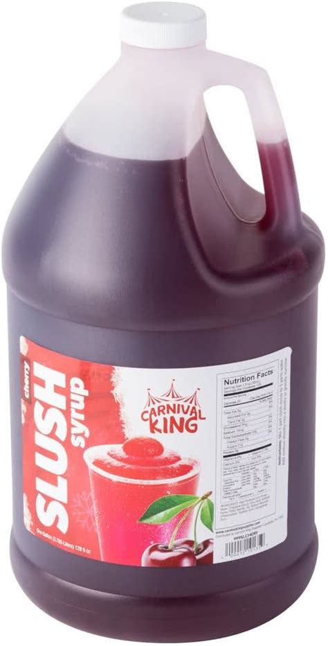 TableTop King 1 Gallon Cherry Slushy Syrup Amazon Ca Grocery