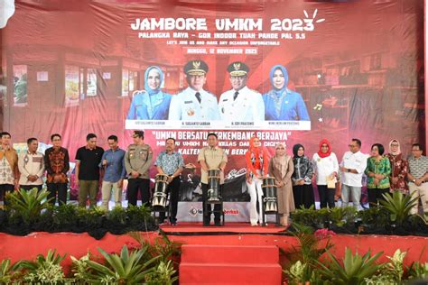 Setda Prov Kalteng Wagub Edy Pratowo Resmi Buka Jambore Umkm Wilayah