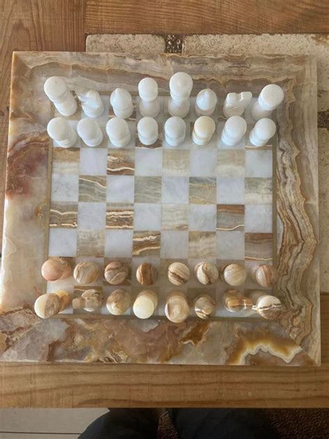 Chess set - Marble - Catawiki