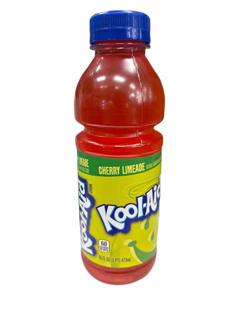 Kool Aid Cherry Limeade Bottle 16oz