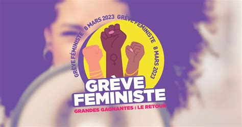 8 Mars 2023 Appel Grève Féministe