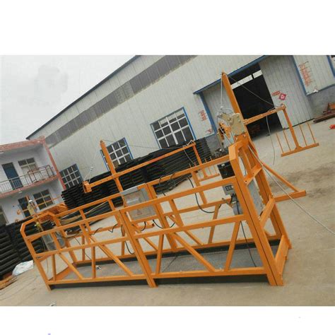 Reliable Zlp Painting Steel Suspended Working Platform For Building