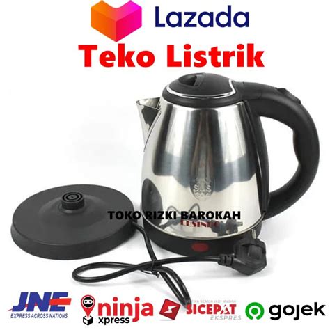 Ketel Listrik Teko Elektrik 2 Liter Kettle Electric Pemanas Air