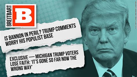 Breitbart And Trump Relationship It S Complicated