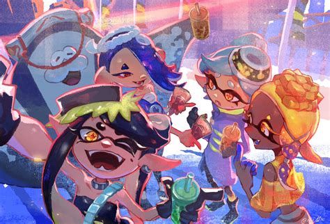 シオカラーズスプラトゥーン 「バンカライブinトーキョー Splatoon3 」にじまあるくnijimaarc🈺のイラスト