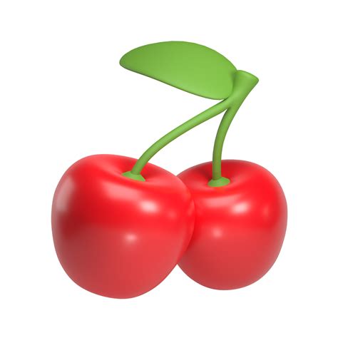 Icono 3d De Fruta De Cereza 15123769 PNG