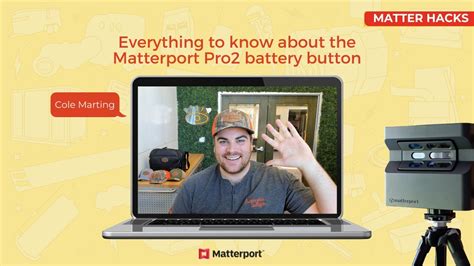 Everything to know about the Matterport Pro2 battery button | Matter ...