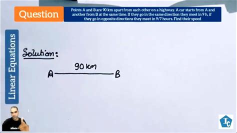 Points A And B Are Km Apart From Each Other On A Highway A Car