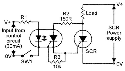 Scr Power Control Circuit Diagram Wiring Diagram