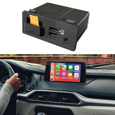 TK78 66 9U0C CarPlay Android Auto Retrofit Kit Fits For Mazda 2 3 6 CX