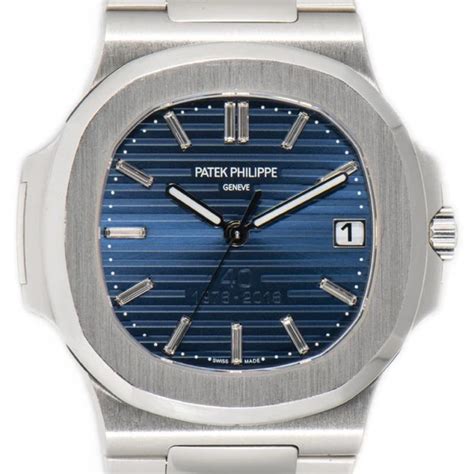 Patek Philippe 40th Anniversary Nautilus Platinum BULLION CHRONO LLC