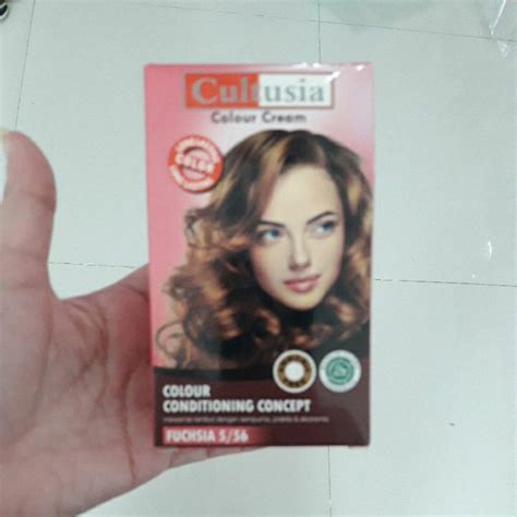 Jual Cultusia Hair Color Colour Cream Pewarna Cat Rambut Ammonia Free