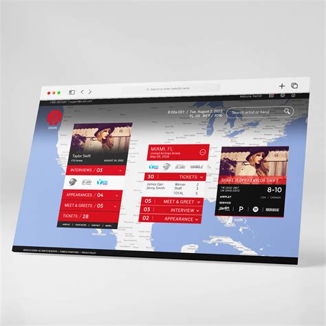 Crank Talent Management | App Design | James Gan Design