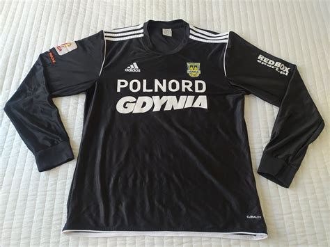 Arka Gdynia Goalkeeper Football Shirt 2013 2014