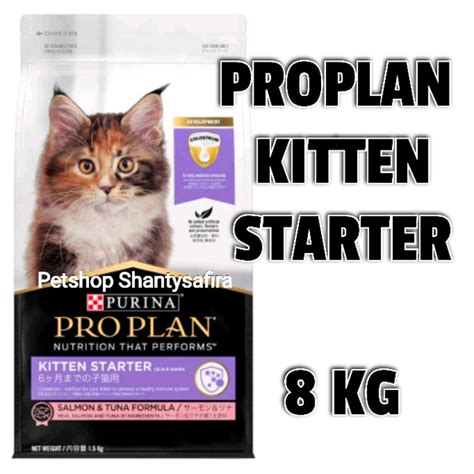 Jual Proplan Kitten Starter Salmon Dan Tuna Formula Kg Makanan Kucing