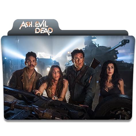 Ash Vs Evil Dead Tv Series Folder Icon V5 By Kingcuban On Deviantart