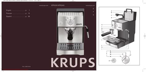 Krups Espresso Machine Manual | Bruin Blog