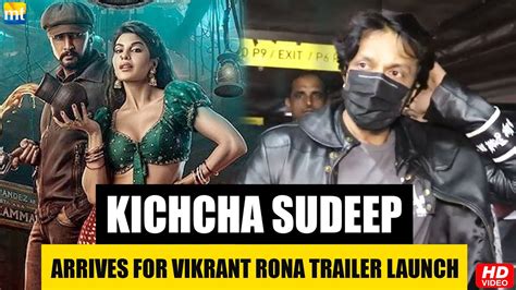 Kichcha Sudeep Arrives In Mumbai Post Twitter War With Ajay Devgn On