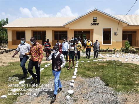 Nzema East Municipality Receives A 4 Unit Classroom Block From GPNC