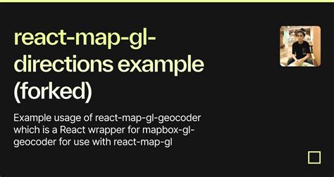 React Map Gl Directions Example Forked Codesandbox