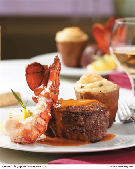 Surf And Turf For Two Amazing Fine Dining Recipes Steak And Lobster Dinner Gourmet Recipes