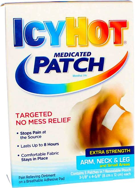 Buy Special Pack Of Icy Hot Patch Per Pack Online At Lowest Price In Ubuy India B Lzu Y
