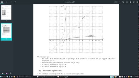 Taa Cours Logarithme D Cimal Partie Youtube