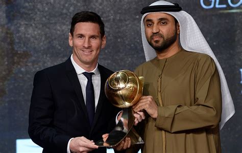 Lionel Messi (Best Player of the Year) - Globe Soccer Awards