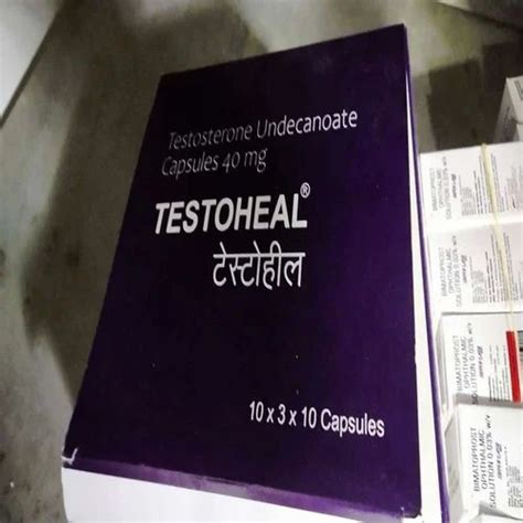 Testoheal Testosterone Mg Capsule At Rs Box Testosterone